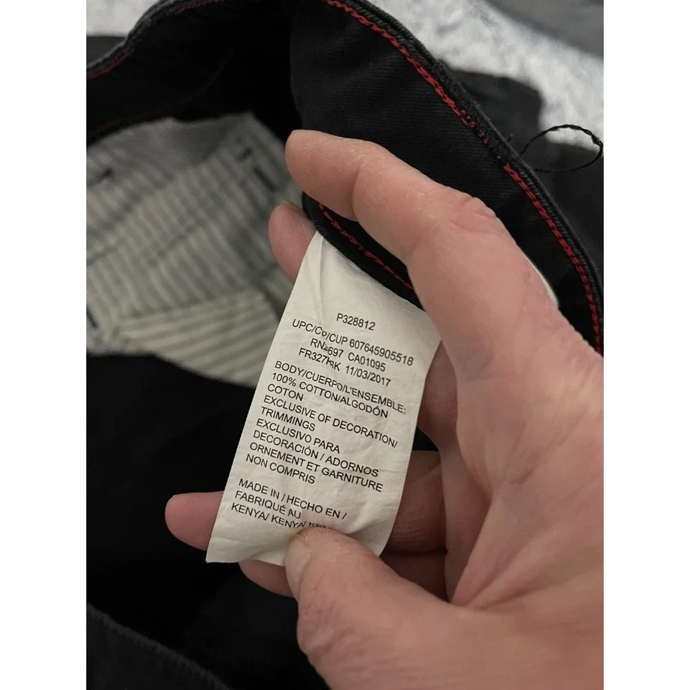 Dickies Mens Cargo Shorts Relaxed Black Size 44